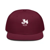 Snapback — Burgundy maroon · One size