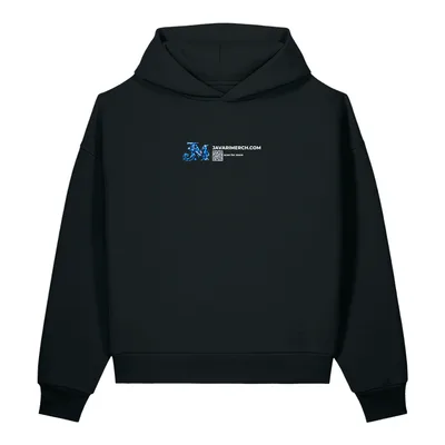 Unisex Sculpted Heavyweight Hoodie in Black