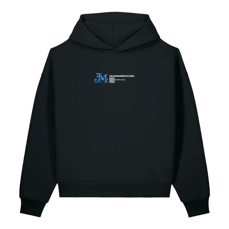 Unisex Sculpted Heavyweight Hoodie in Black