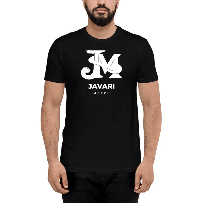 Men's Fitted T-Shirt in Black
