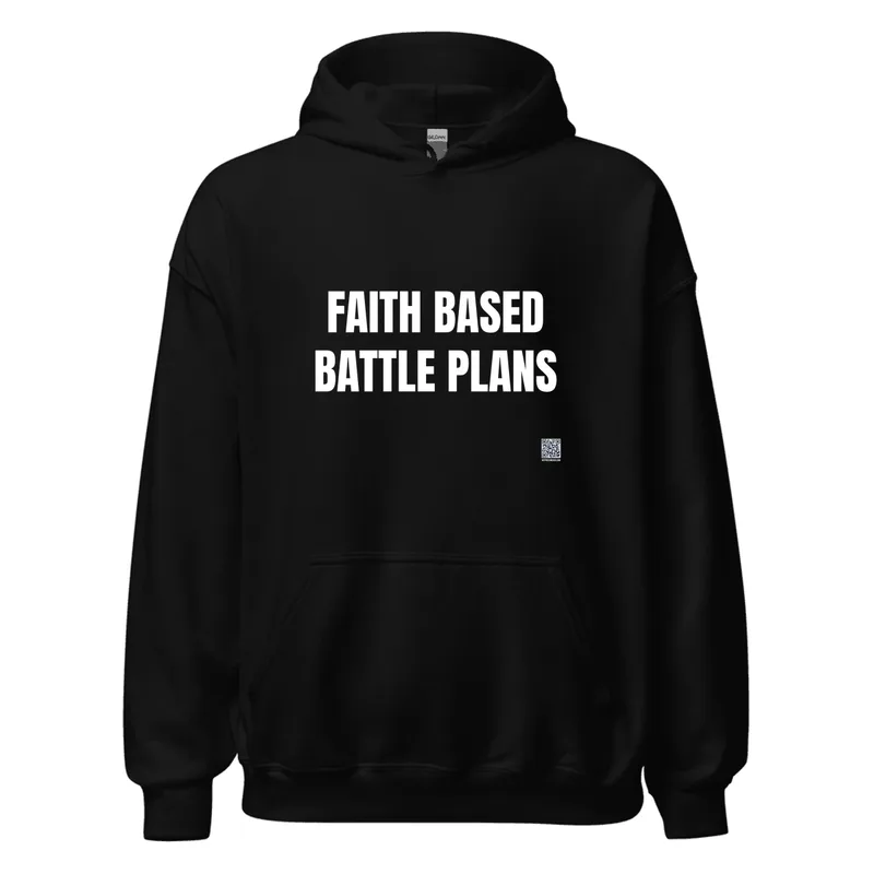 FAITH BASED · BATTLE PLANS in Black