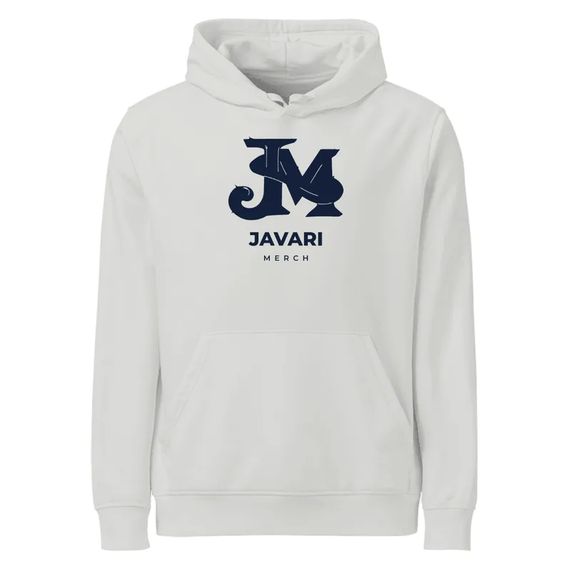 Unisex Organic Mid-Weight Drummer 2.0 Hoodie in Heather Grey