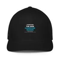 Closed-Back Trucker Cap — Black · One size