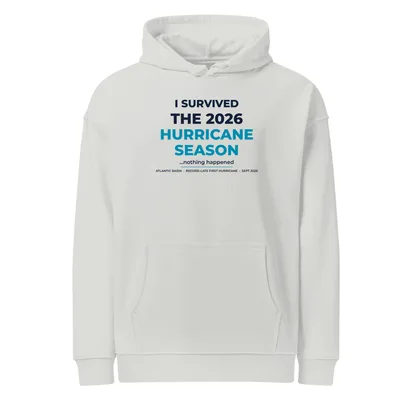 Unisex Organic Relaxed Slammer 2.0 Hoodie in Heather Grey