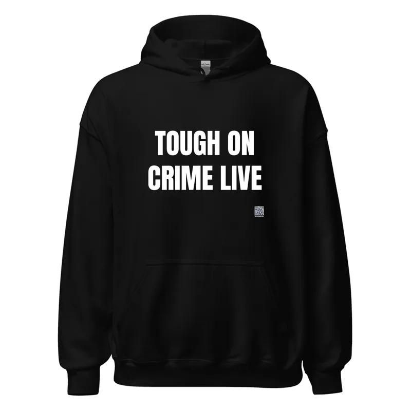 TOUGH ON · CRIME LIVE in Black