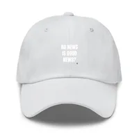 NO NEWS · IS GOOD · NEWS? — Dark Grey · One size