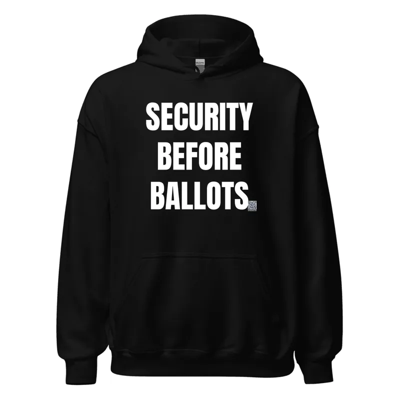 SECURITY · BEFORE · BALLOTS in Black