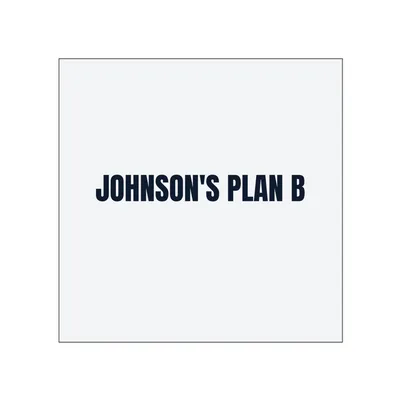 JOHNSON'S PLAN B in White