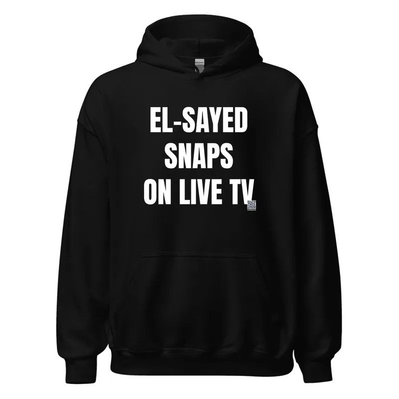 EL-SAYED · SNAPS · ON LIVE TV in Black