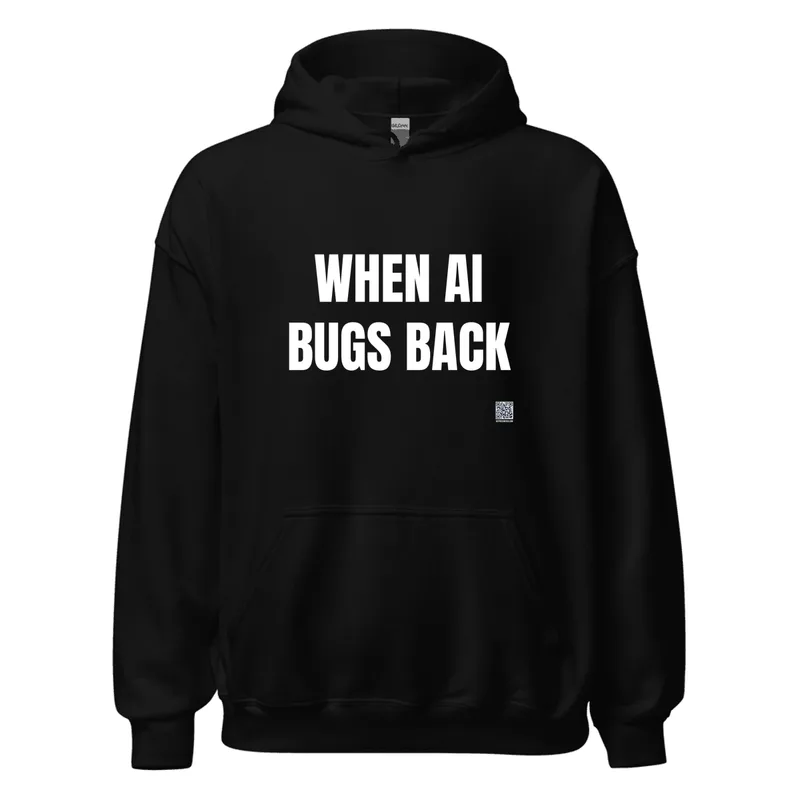 WHEN AI · BUGS BACK in Black