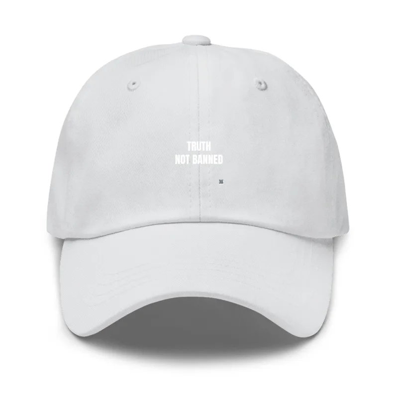 TRUTH · NOT BANNED in Dark Grey