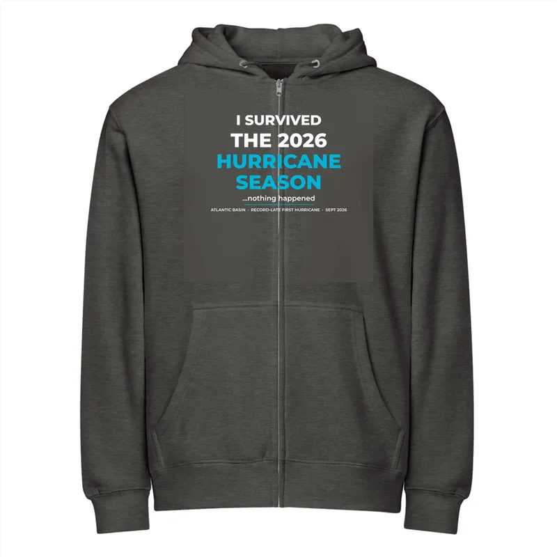 Unisex Premium Full Zip Hoodie in Charcoal Heather