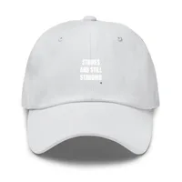STRIKES · AND STILL · STANDING — Dark Grey · One size