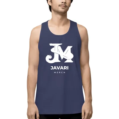 Men's Premium Tank Top in Harbor Blue