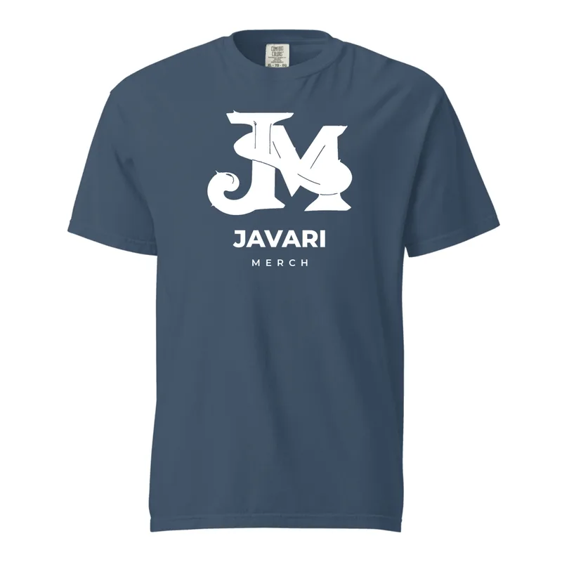 Unisex Garment-Dyed Heavyweight T-Shirt in Midnight
