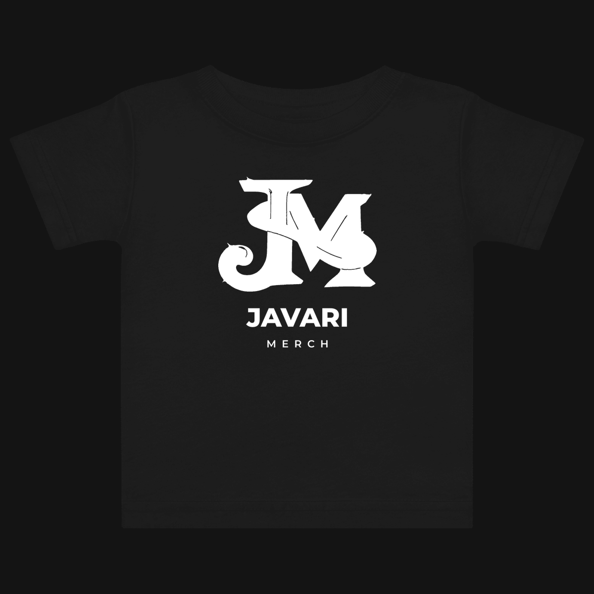 Baby Jersey T-Shirt in Black