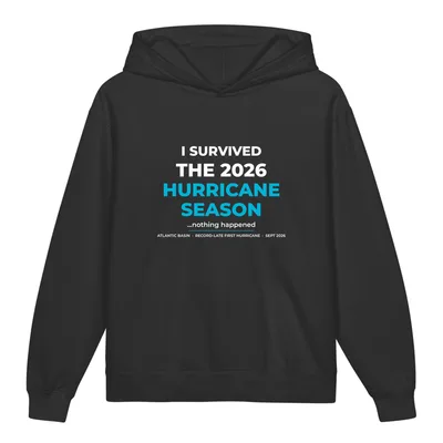 Youth Garment-Dyed Lightweight Hooded Sweatshirt in Black
