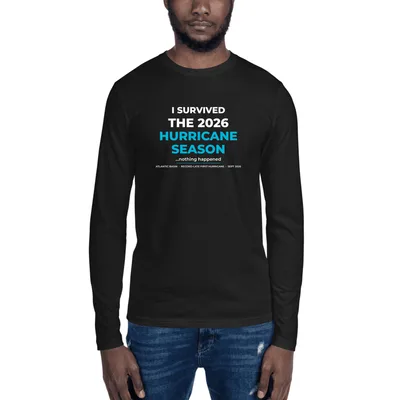 Men's Fitted Long Sleeve Shirt in Black