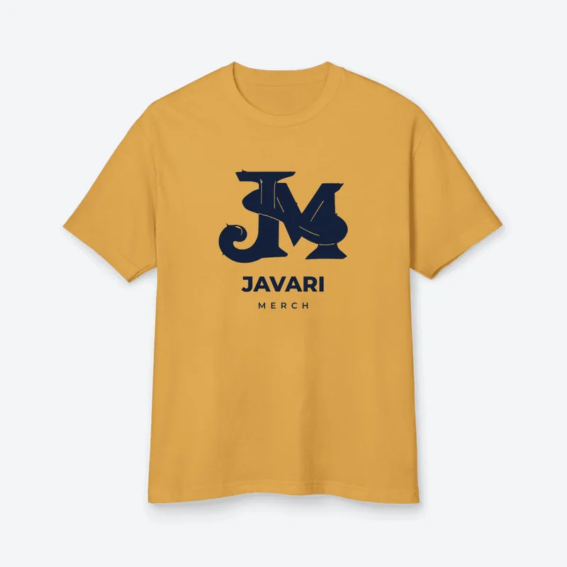 Unisex Garment-Dyed Heavyweight Cotton Tee in Faded Mustard