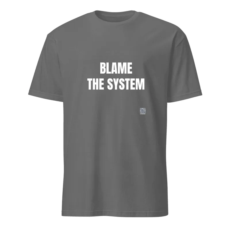 BLAME · THE SYSTEM in Graphite Heather