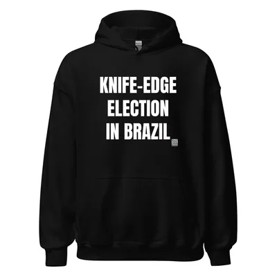 KNIFE-EDGE · ELECTION · IN BRAZIL in Black