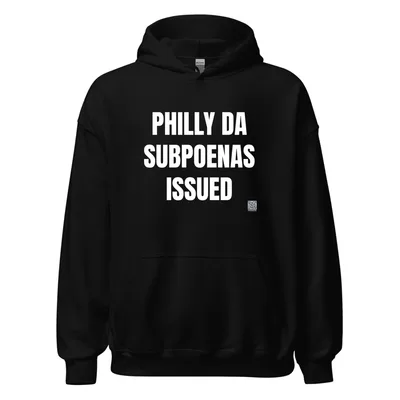 PHILLY DA · SUBPOENAS · ISSUED in Black