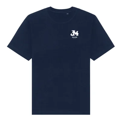 Unisex Heavyweight Freestyler T-shirt in French Navy