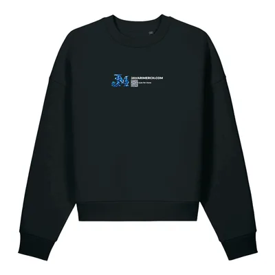 Unisex Former Sculpted Heavyweight Sweatshirt in Black