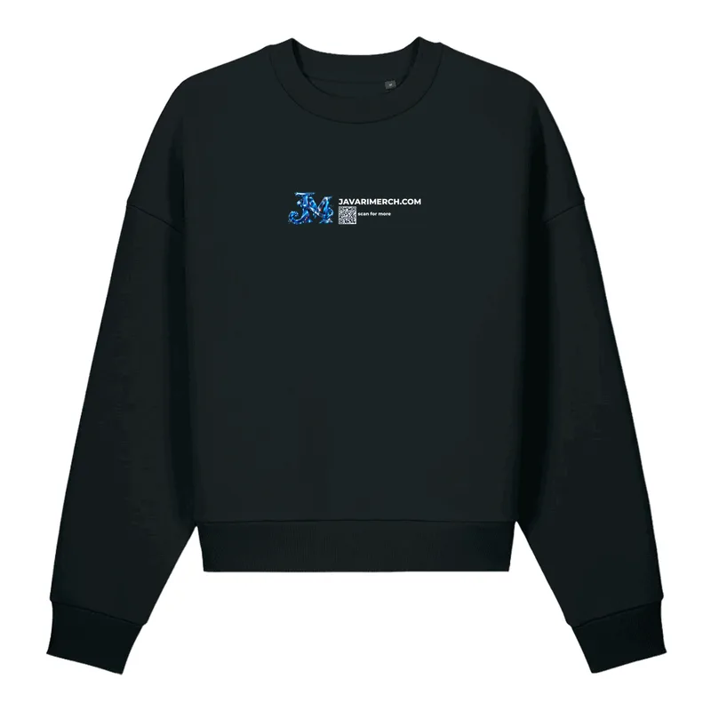 Unisex Former Sculpted Heavyweight Sweatshirt in Black