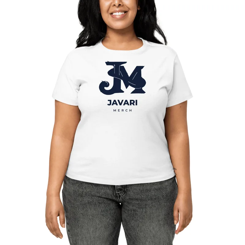 Women's High-Waisted Tee in White