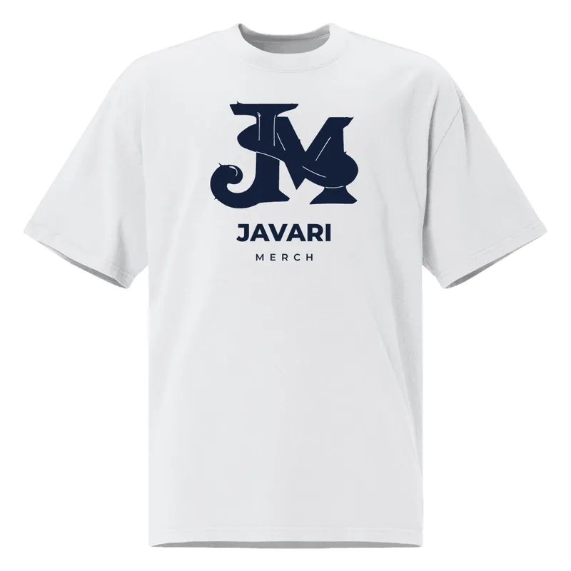 Men's Oversized Faded T-Shirt in Faded White