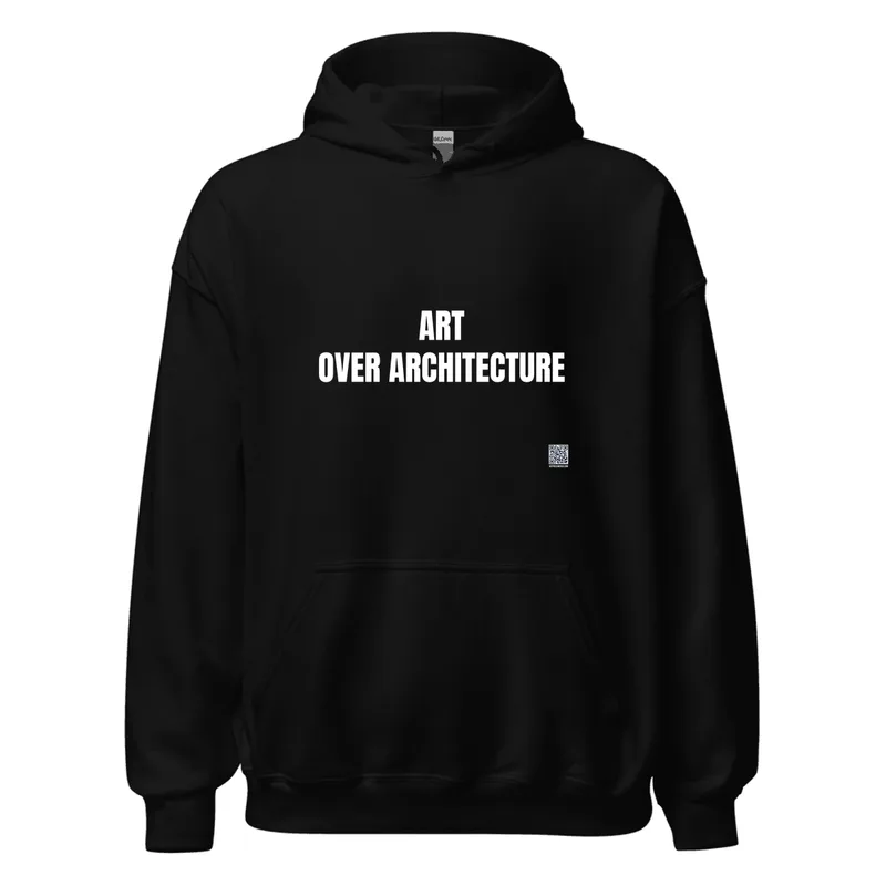 ART · OVER ARCHITECTURE in Black