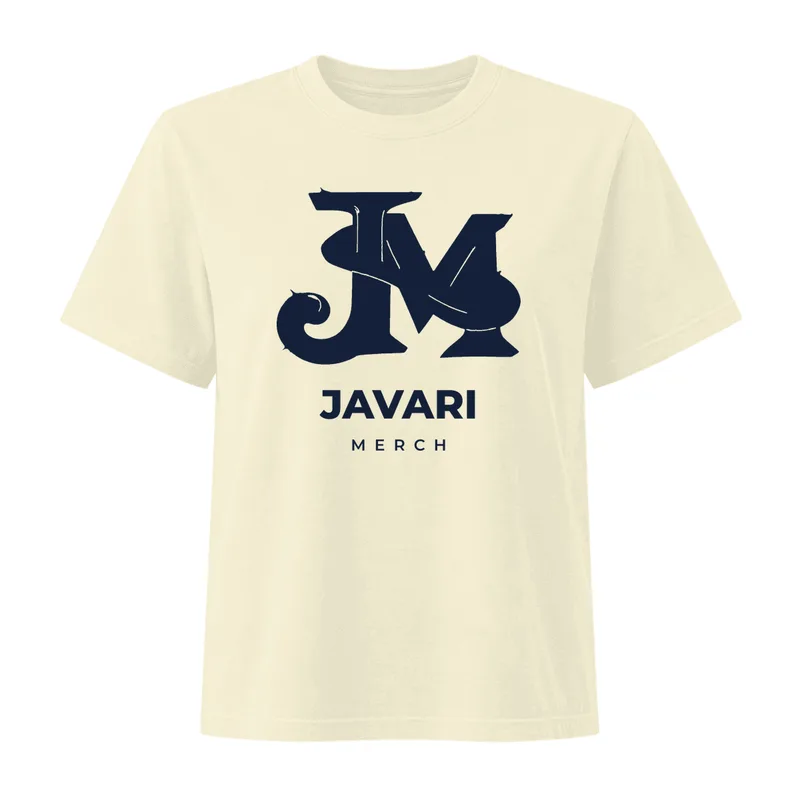 Women's Heavyweight Garment Dye Tee in Buttermilk