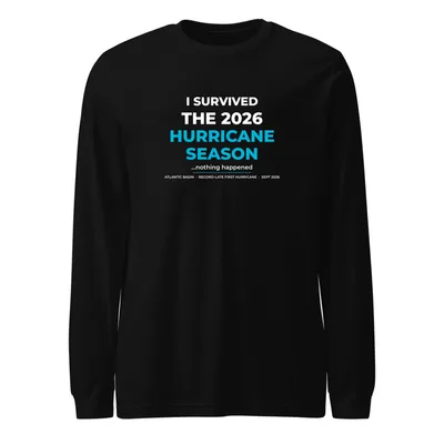 Unisex Long Sleeve Tee in Black Heather