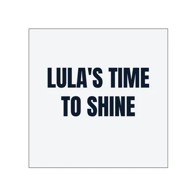 LULA'S TIME · TO SHINE in White