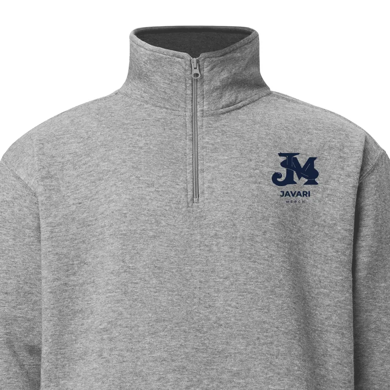 Unisex Fleece Pullover in Carbon Grey
