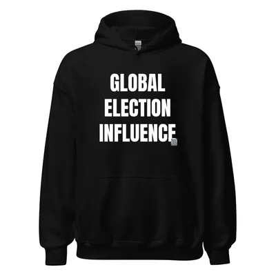 GLOBAL · ELECTION · INFLUENCE in Black