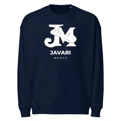 Unisex Organic Oversized Raddler 2.0 Sweatshirt in French Navy