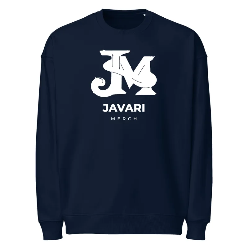 Unisex Organic Oversized Raddler 2.0 Sweatshirt in French Navy