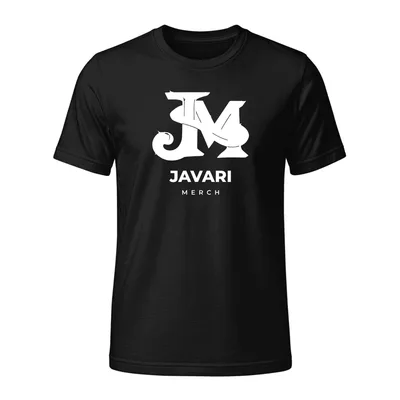 Unisex Fine Jersey T-Shirt in Black