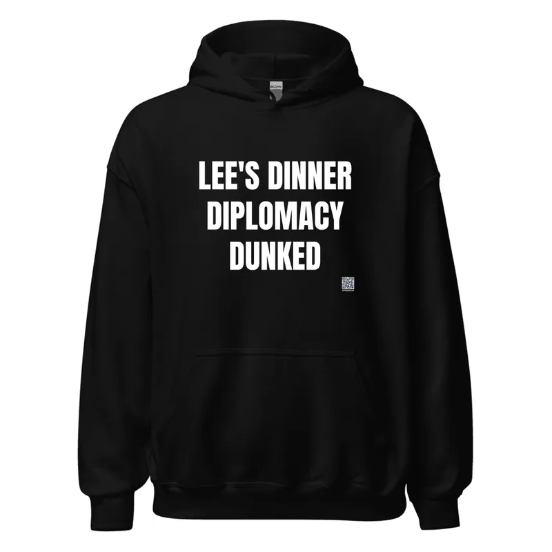 LEE'S DINNER · DIPLOMACY · DUNKED in Black