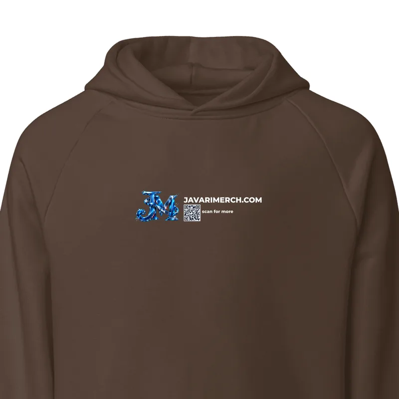 Unisex Super Heavyweight Hoodie in Chocolate Brown