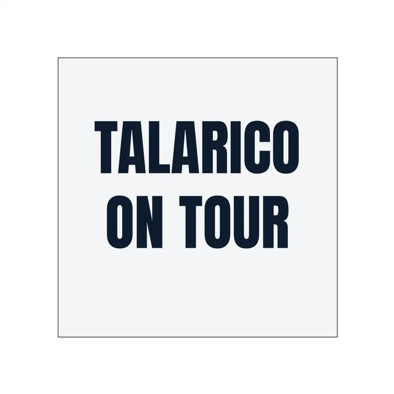 TALARICO · ON TOUR in White