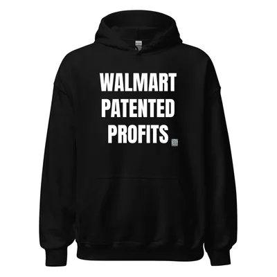 WALMART · PATENTED · PROFITS in Black
