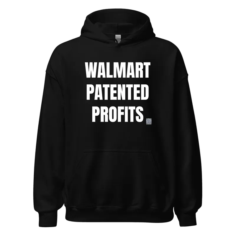 WALMART · PATENTED · PROFITS in Black