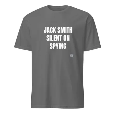 JACK SMITH · SILENT ON · SPYING in Graphite Heather
