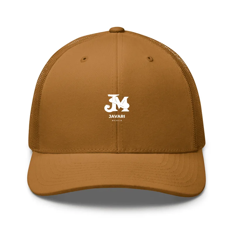 Retro Trucker Hat in Caramel
