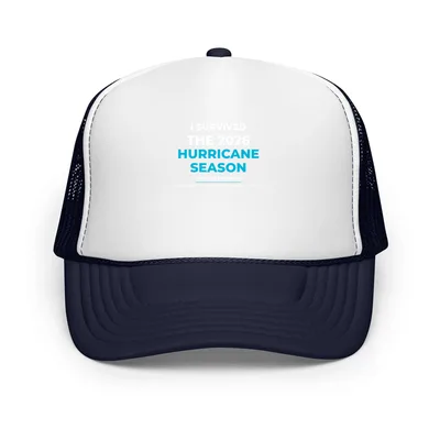 Foam Trucker Hat in Navy/ White/ Navy