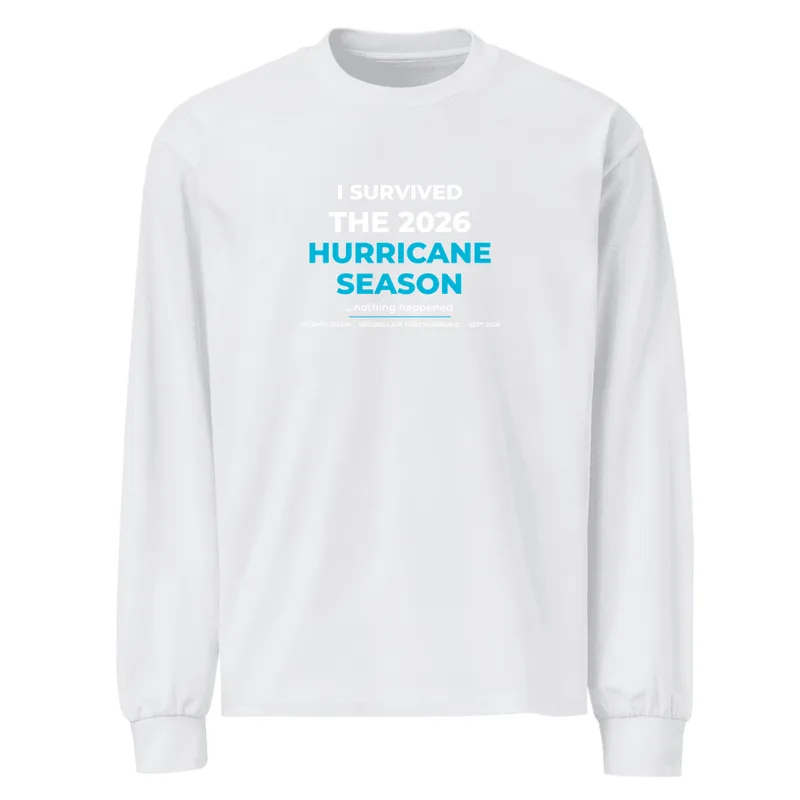 Unisex Premium Heavyweight Long Sleeve Shirt in Black