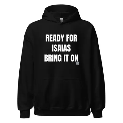 READY FOR · ISAIAS · BRING IT ON in Black